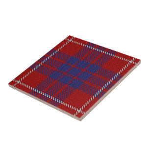 Clan Hamilton Scottish Expressions Tartan Tegeltje