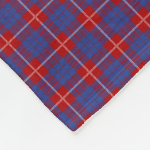 Clan Hamilton Tartan Fleece Deken