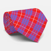 Clan Hamilton Tartan Stropdas (Opgerold)