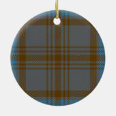 Clan Hannah Tartan Keramisch Ornament (Achterkant)