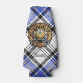 Clan Hannay Crest over Tartan Flesjeskoeler (Voorkant)