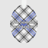 Clan Hannay Crest over Tartan Ornament (achterkant)