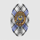 Clan Hannay Crest over Tartan Ornament (voorkant)
