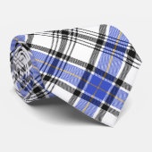 Clan Hannay Crest over Tartan Stropdas (Opgerold)