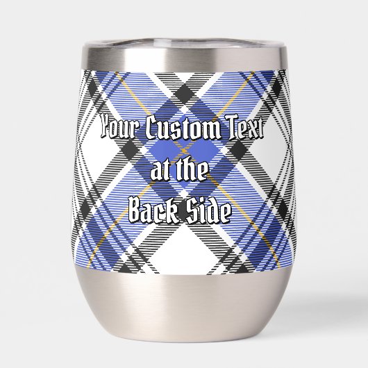 Clan Hannay Crest sur Tartan (Arrière)