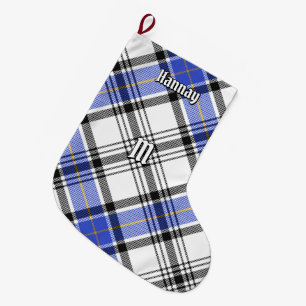 Clan Hannay Tartan Grote Kerstsok