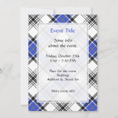 Clan Hannay Tartan Kaart (Achterkant)