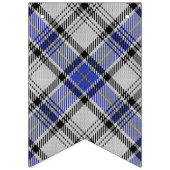 Clan Hannay White en Blue Tartan Vlaggetjes (Eerste vlag)