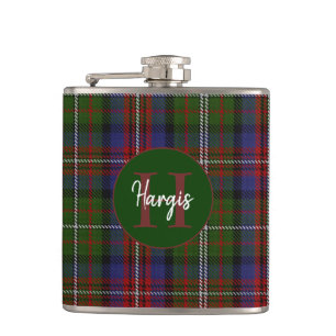 Clan Hargis Monogrammed Heupfles