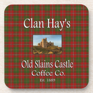 Clan Hay's Old Slains Castle Coffee Co. Onderzetter