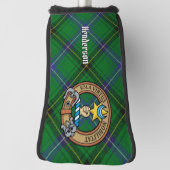 Clan Henderson Crest over Tartan Golfheadcover (Draai 90)