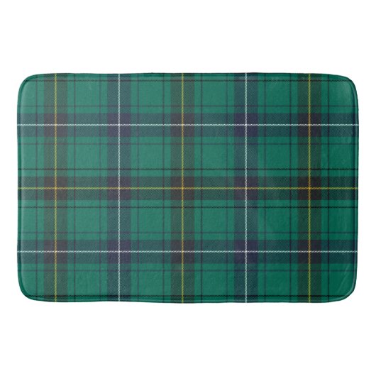 Clan Henderson Plaid Green Check Tartan Badmat (Voorkant)