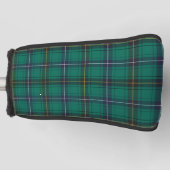 Clan Henderson Plaid Green Check Tartan Golfheadcover (Voorkant)