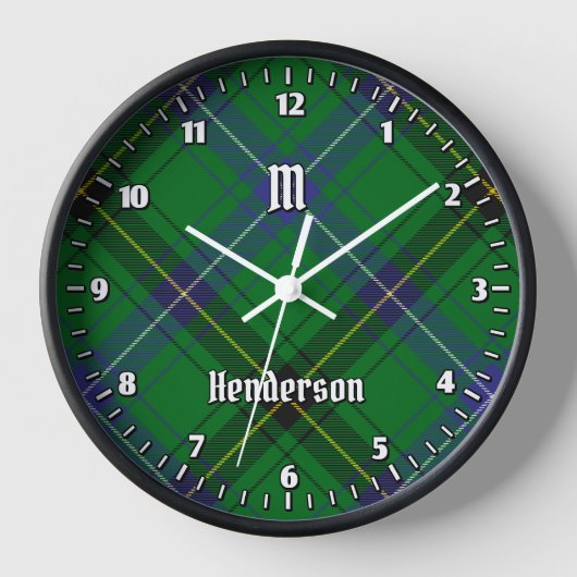 Clan Henderson Tartan (Voorkant)