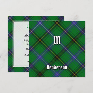 Clan Henderson Tartan Kaart