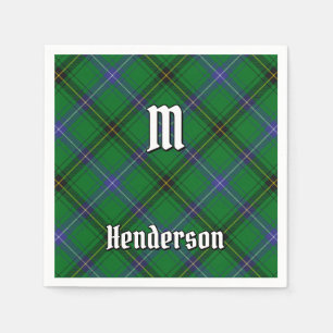 Clan Henderson Tartan Servet