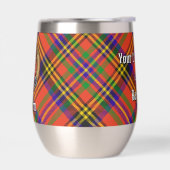 Clan Hepburn Crest sur Tartan (Gauche)