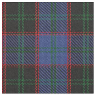 Clan Home Blue Black Red Green Scottish Tartan Stof