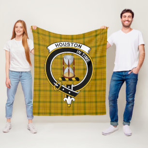 Clan Houston Tartan Pset Fleece Deken
