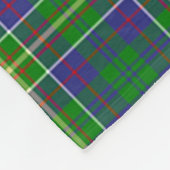 Clan Hunter of Hunterston Tartan Pset Fleece Deken (Hoek)