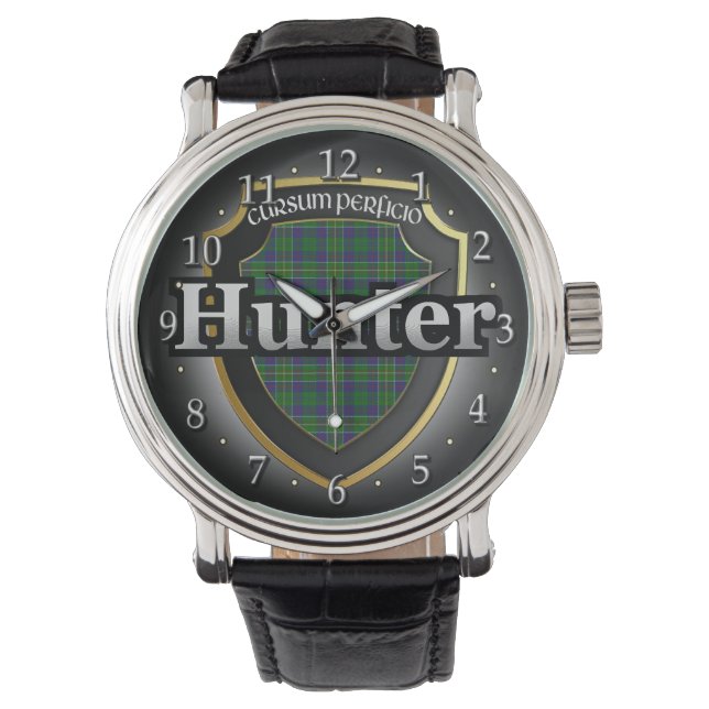 Clan Hunter Schotland viering horloge (Voorkant)