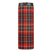 Clan Innes Crest Badge en Tartan Thermosbeker (Achterkant)