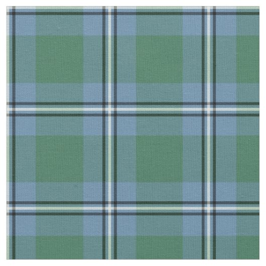 Clan Irvine Tartan Stof (Close Up)