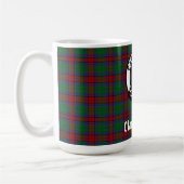 Clan Jardine Crest Badge en Tartan Koffiemok (Links)