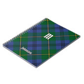 Clan Johnston Carnet Tartan (Côté gauche)