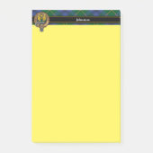 Clan Johnston Crest Post-it Notes (Devant)