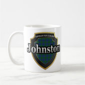 Clan Johnston Dynastie écossaise Tartan Mugs Cups (Gauche)