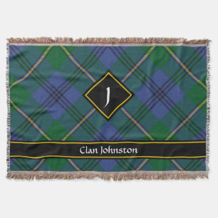 Clan Johnston Tartan Lance La Couverture
