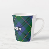 Clan Johnston Tartan Latte Mug (Droite)