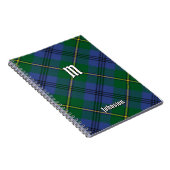 Clan Johnston Tartan Notitieboek (Rechterzijde)
