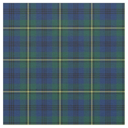 Clan Johnston Tartan Stof (Close Up)