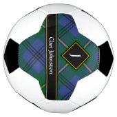 Clan Johnston Tartan Voetbal (Gedraaid)