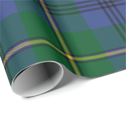 Clan Johnston Tartan Wrapping Paper Cadeaupapier (Rol Hoek)