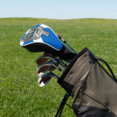 Clan Johnstone Crest & Tartan Golfheadcover (Insitu)
