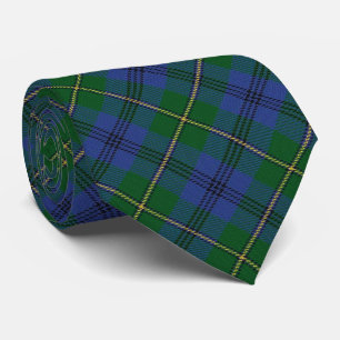Clan Johnstone Letter J Monogram Tartan Stropdas