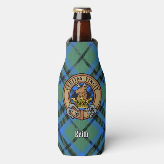 Clan Keith Crest Glacière de bouteille (Bottle Devant)