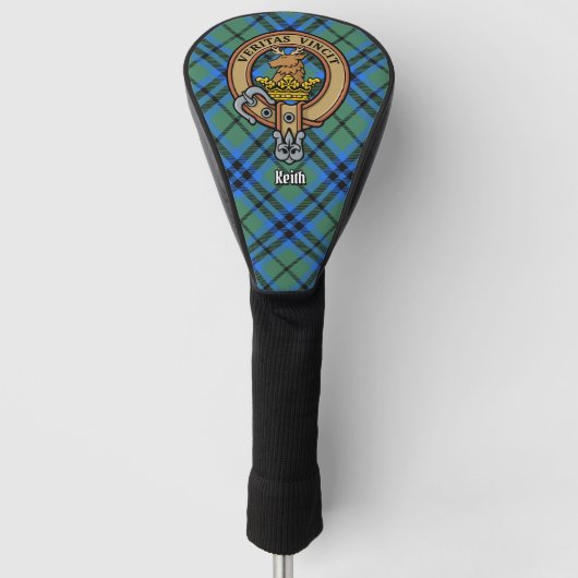 Clan Keith Crest Golf Head Hoesje Golfheadcover (Voorkant)
