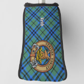 Clan Keith Crest over Tartan Golfheadcover (Draai 90)