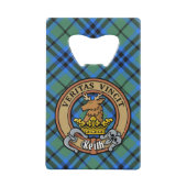 Clan Keith Crest sur Tartan (Devant)