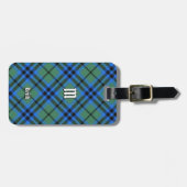 Clan Keith Tartan Bagagelabel (Voorkant horizontaal)
