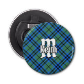 Clan Keith Tartan Button Flesopener (Voorkant)