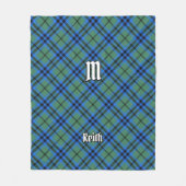Clan Keith Tartan Fleece Blanket (Voorkant)