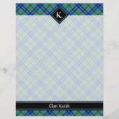 Clan Keith Tartan Flyer (Achterkant)