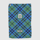 Clan Keith Tartan Golf Towel Golfhanddoek (Voorkant)