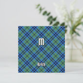 Clan Keith Tartan Kaart (Staand voorkant)