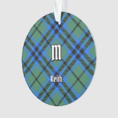 Clan Keith Tartan Ornament (voorkant)